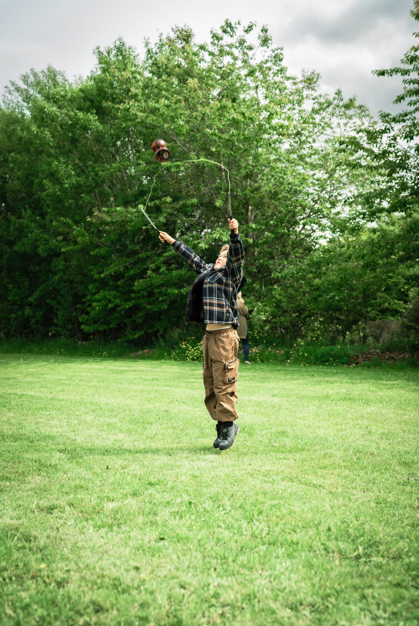 Boy Juggling